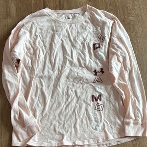 Under Armour Pink Long Sleeve Shirt